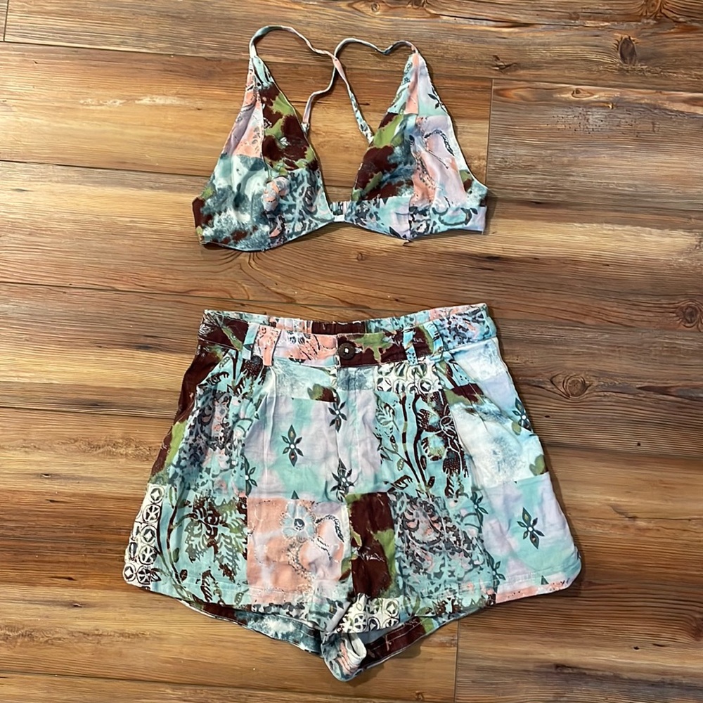 Free people matching set.